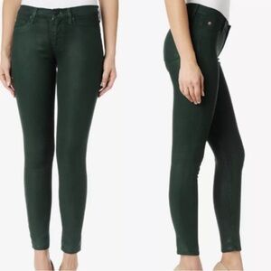 Hudson Jeans Midrise Nico Super Skinny Jeans Gevy Green